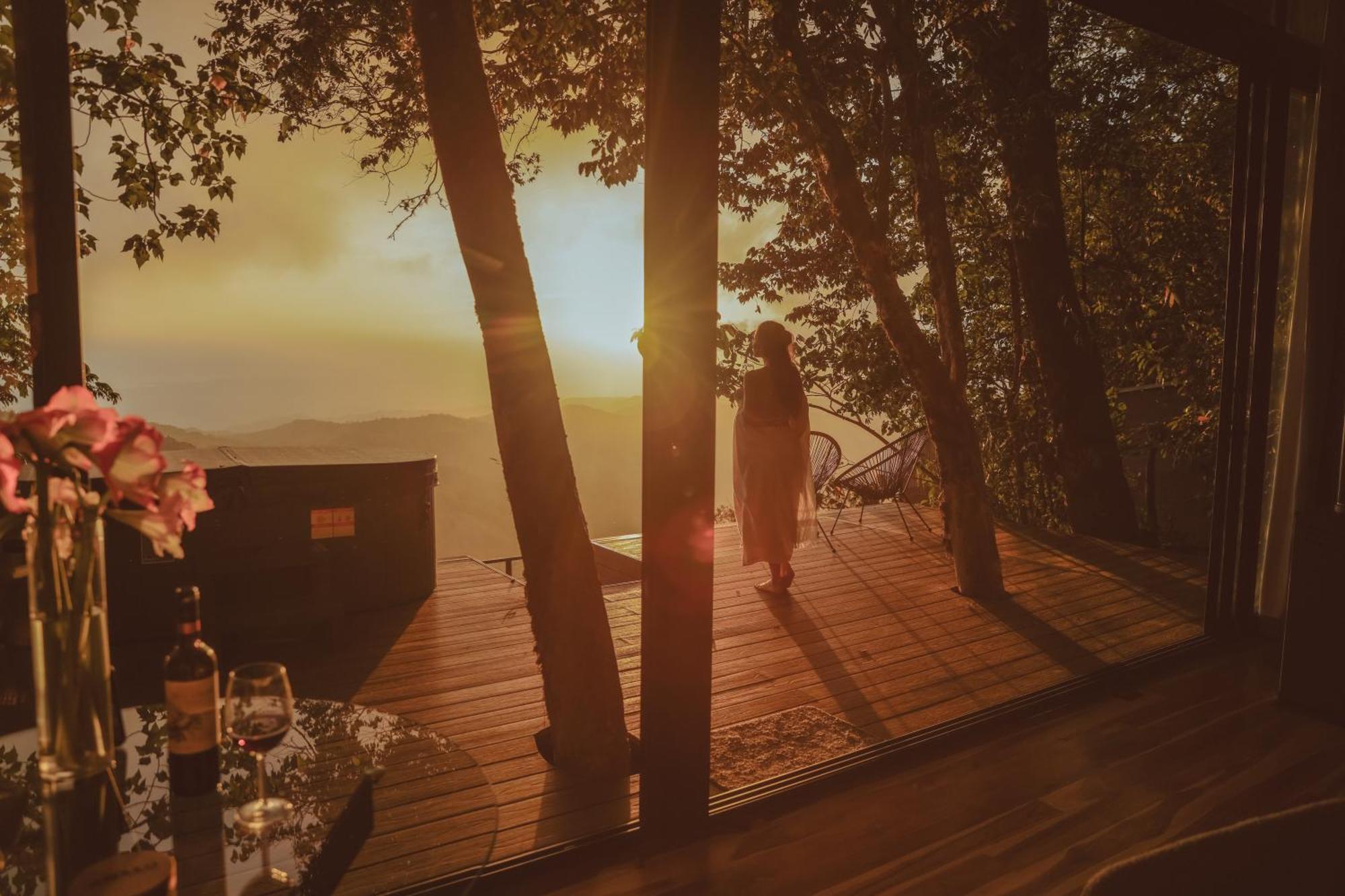Amalu Luxury View Cabins Monteverde Exterior photo